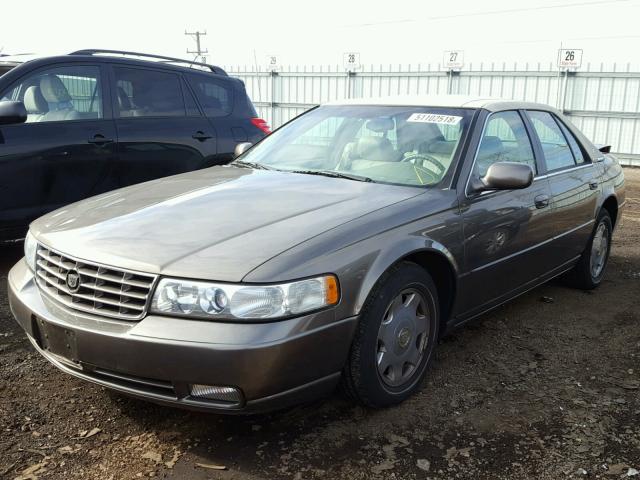 1G6KS54Y73U238590 - 2003 CADILLAC SEVILLE SL BROWN photo 2