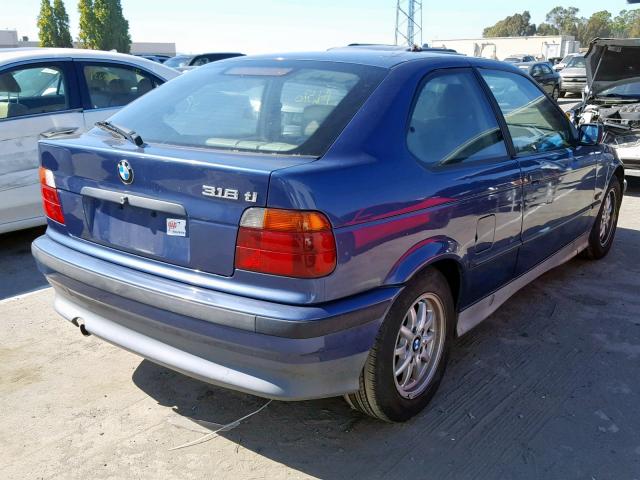 WBACG6326SAM70245 - 1995 BMW 318 TI AUT BLUE photo 4