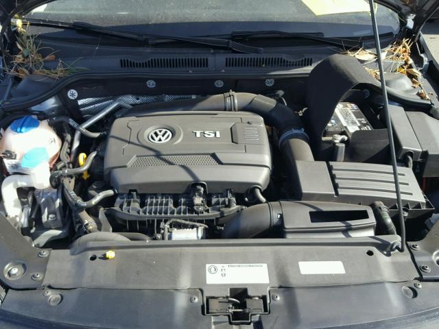 3VWL17AJ6GM226803 - 2016 VOLKSWAGEN JETTA SEL CHARCOAL photo 7