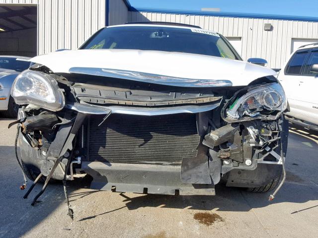 1C3CCBCG2CN106843 - 2012 CHRYSLER 200 LIMITE WHITE photo 9