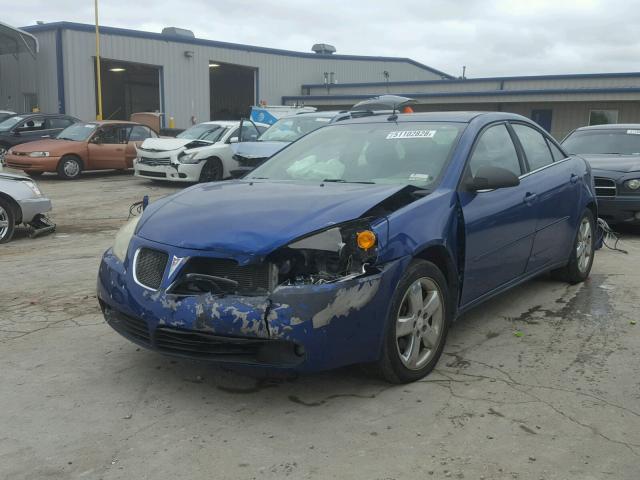 1G2ZH548754138023 - 2005 PONTIAC G6 GT BLUE photo 2