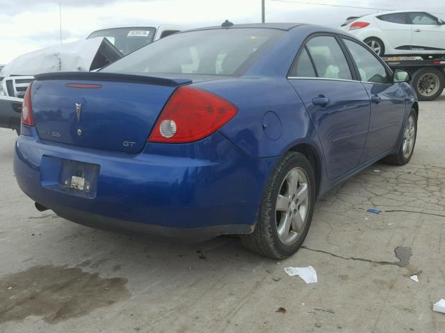 1G2ZH548754138023 - 2005 PONTIAC G6 GT BLUE photo 4