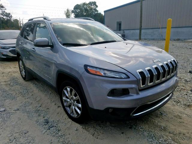 1C4PJLDS7EW301698 - 2014 JEEP CHEROKEE L SILVER photo 1