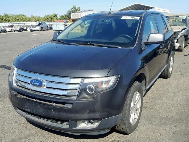 2FMDK38C27BA47644 - 2007 FORD EDGE SEL CHARCOAL photo 2