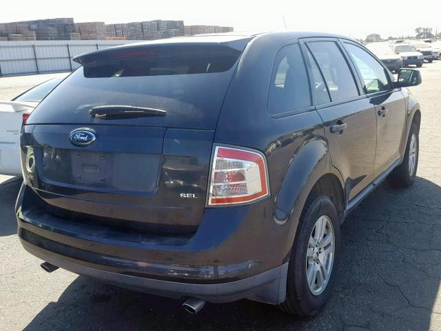 2FMDK38C27BA47644 - 2007 FORD EDGE SEL CHARCOAL photo 4