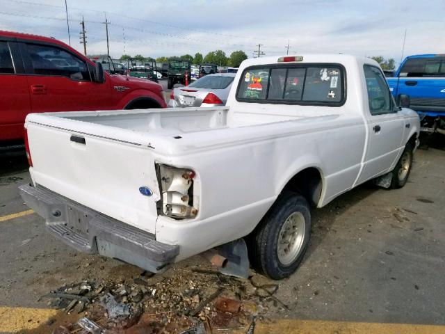 1FTCR10A2SPA07785 - 1995 FORD RANGER WHITE photo 4