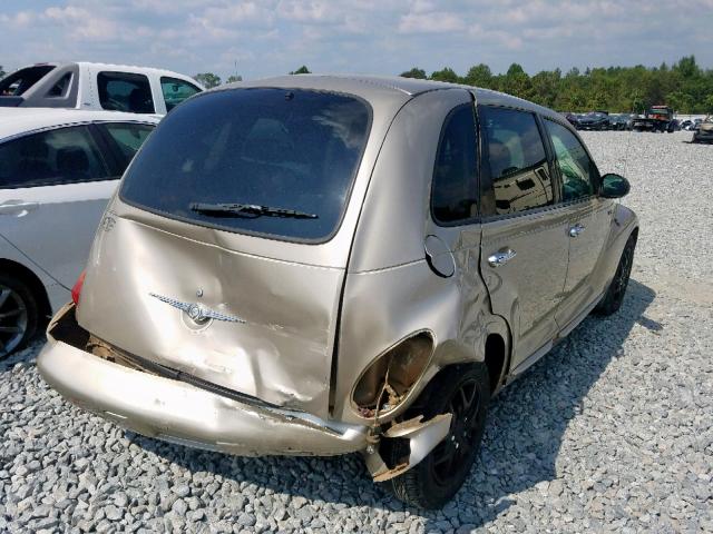 3C4FY48B54T239875 - 2004 CHRYSLER PT CRUISER GOLD photo 4