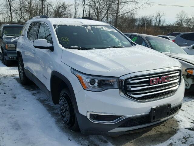 1GKKNSLS0HZ166663 - 2017 GMC ACADIA SLE WHITE photo 1