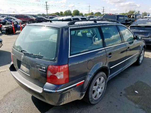 WVWYH63B33E426221 - 2003 VOLKSWAGEN PASSAT GLX GRAY photo 4