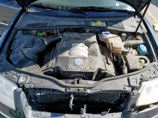 WVWYH63B33E426221 - 2003 VOLKSWAGEN PASSAT GLX GRAY photo 7