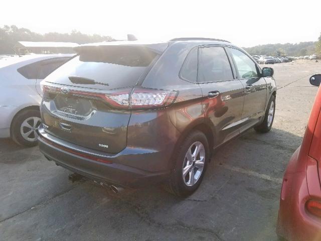 2FMPK3G92HBB66654 - 2017 FORD EDGE SE GRAY photo 4