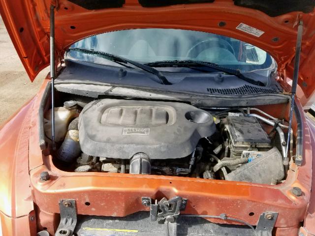 3GNDA13D38S639861 - 2008 CHEVROLET HHR LS ORANGE photo 7