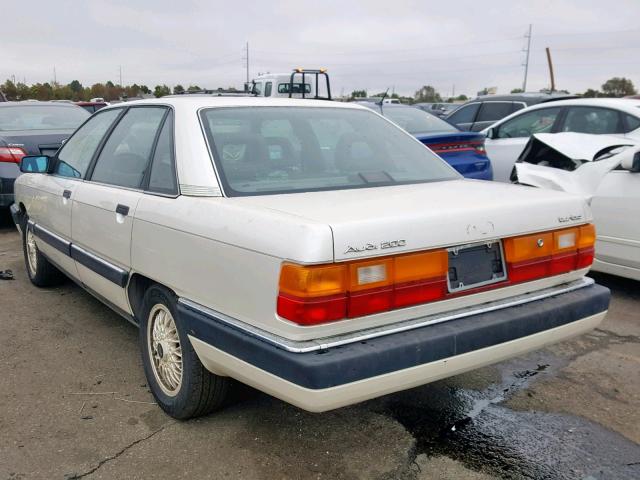 WAUFD5444MN003787 - 1991 AUDI 200 WHITE photo 3