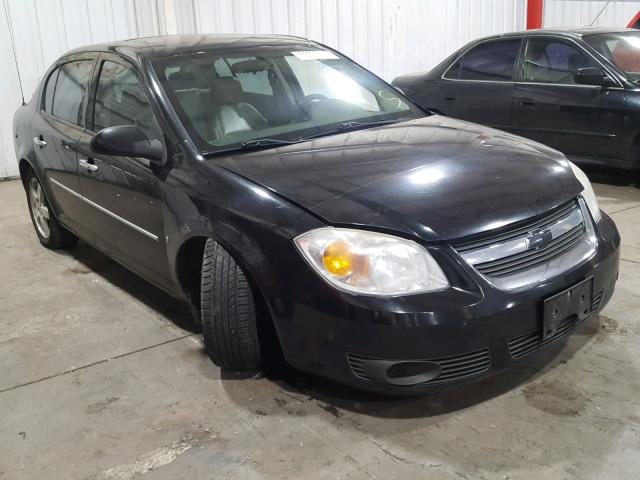 1G1AZ55F867854523 - 2006 CHEVROLET COBALT LTZ BLACK photo 1