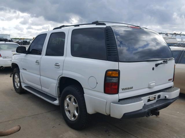 1GKEK63U74J327355 - 2004 GMC YUKON DENA WHITE photo 3