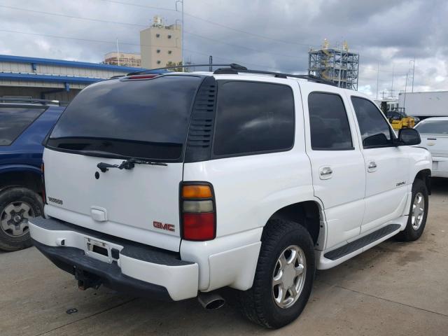 1GKEK63U74J327355 - 2004 GMC YUKON DENA WHITE photo 4