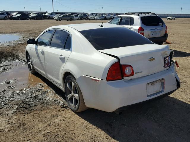 1G1ZJ57B484241372 - 2008 CHEVROLET MALIBU 2LT WHITE photo 3