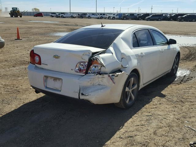 1G1ZJ57B484241372 - 2008 CHEVROLET MALIBU 2LT WHITE photo 4