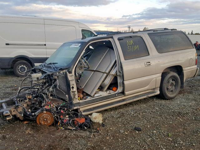 1GKFK66U96J143229 - 2006 GMC YUKON XL D BEIGE photo 2