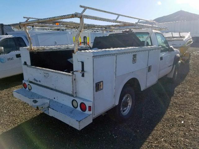 1GTHK34J5YR127223 - 2000 GMC SIERRA K35 WHITE photo 4