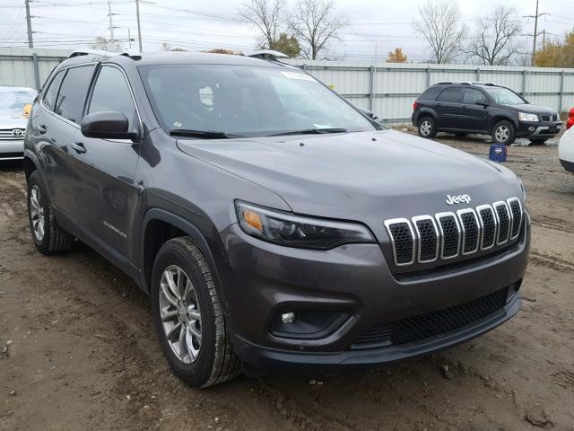 1C4PJMLN6KD157652 - 2019 JEEP CHEROKEE L GRAY photo 1