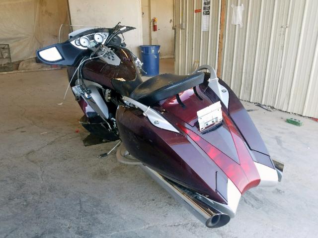 5VPSD36D583002945 - 2008 VICTORY MOTORCYCLES VISION DEL BURGUNDY photo 3