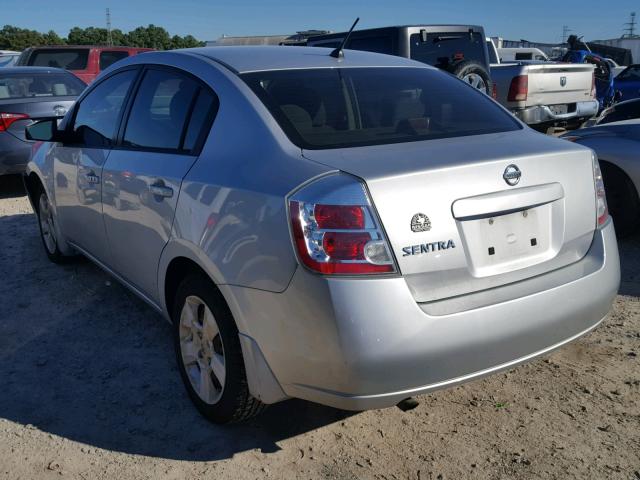 3N1AB61E98L764832 - 2008 NISSAN SENTRA 2.0 GRAY photo 3