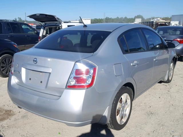 3N1AB61E98L764832 - 2008 NISSAN SENTRA 2.0 GRAY photo 4