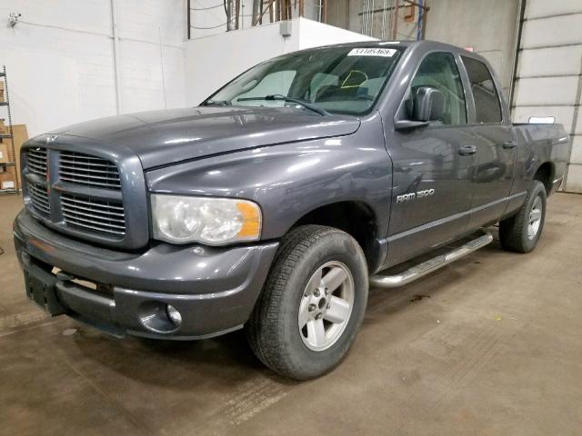 1D7HU18N53J539327 - 2003 DODGE RAM 1500 S GRAY photo 2