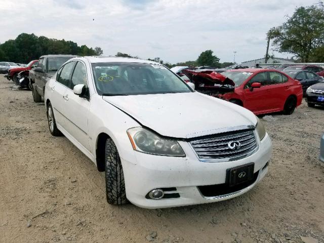 JNKCY01F69M851054 - 2009 INFINITI M35 BASE WHITE photo 1