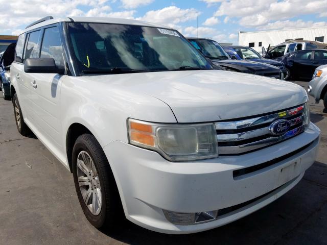 2FMGK5BC0BBD11809 - 2011 FORD FLEX SE WHITE photo 1