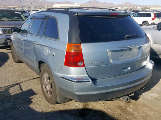 2C8GF68434R333469 - 2004 CHRYSLER PACIFICA BLUE photo 3