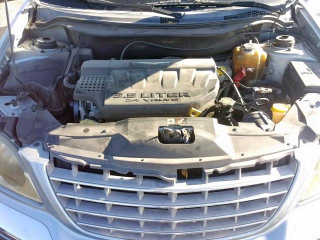 2C8GF68434R333469 - 2004 CHRYSLER PACIFICA BLUE photo 7