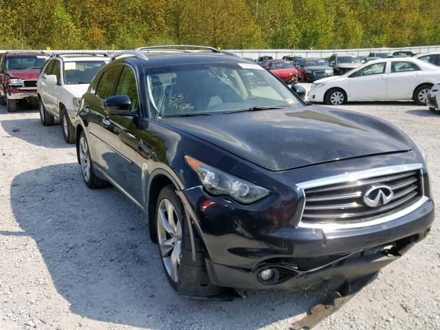 JN8BS1MW3DM100068 - 2013 INFINITI FX50 BLACK photo 1