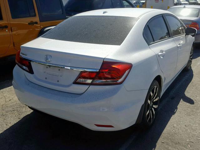 19XFB2F98FE240645 - 2015 HONDA CIVIC EXL 白色 照片 4