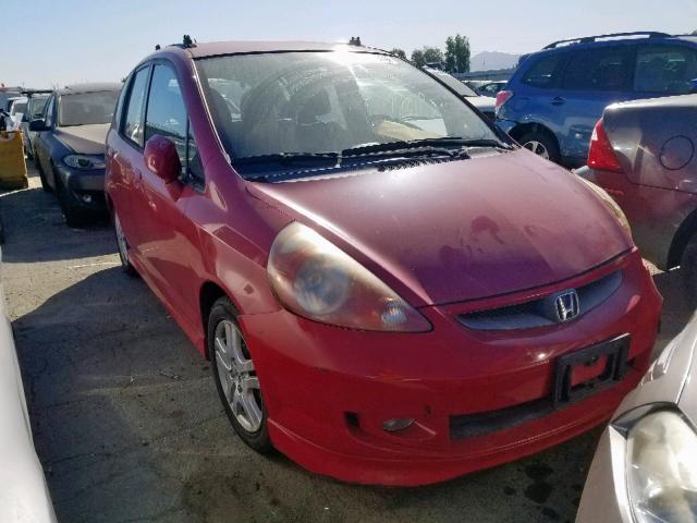 JHMGD37617S062020 - 2007 HONDA FIT S 红色 照片 1