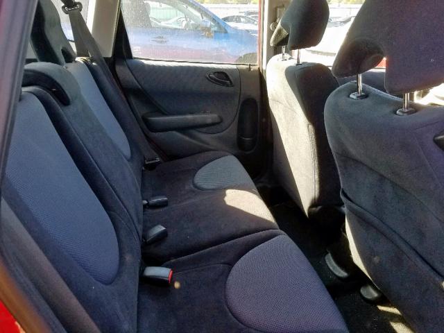 JHMGD37617S062020 - 2007 HONDA FIT S 红色 照片 6