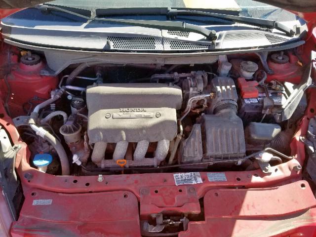 JHMGD37617S062020 - 2007 HONDA FIT S 红色 照片 7