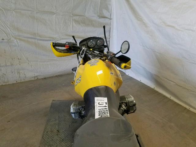 WB10495A74ZL20151 - 2004 BMW R1150 GS YELLOW photo 5