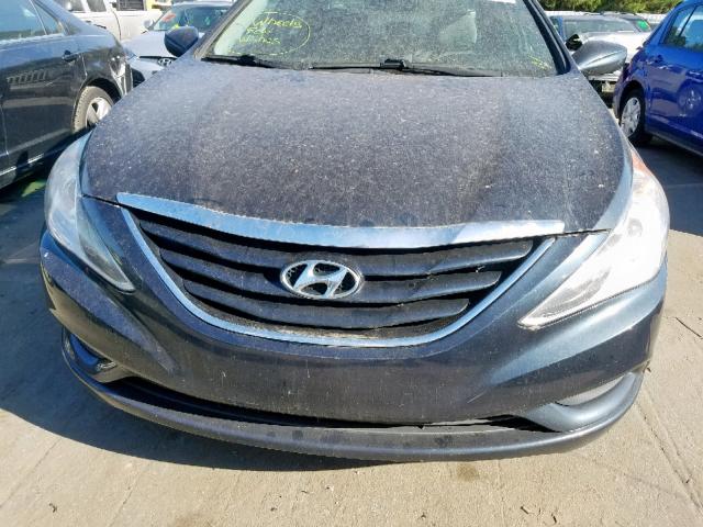 5NPEB4AC0BH101481 - 2011 HYUNDAI SONATA GLS BLUE photo 9