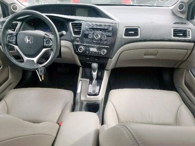 19XFB2F93DE093325 - 2013 HONDA CIVIC EXL 黑色 照片 9