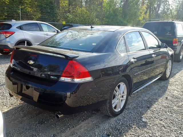 2G1WC5E33C1248942 - 2012 CHEVROLET IMPALA LTZ BLACK photo 4