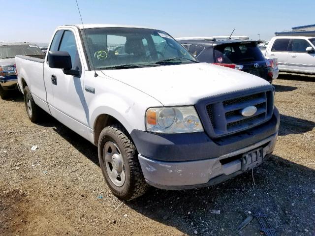 1FTRF12266NA74075 - 2006 FORD F150 WHITE photo 1