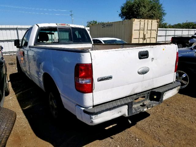 1FTRF12266NA74075 - 2006 FORD F150 WHITE photo 3