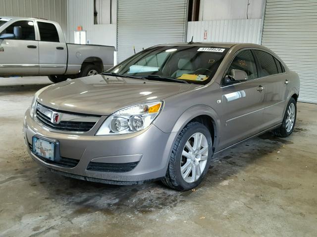 1G8ZS57N47F185140 - 2007 SATURN AURA XE TAN photo 2