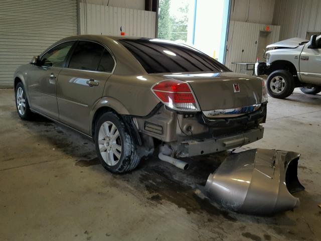 1G8ZS57N47F185140 - 2007 SATURN AURA XE TAN photo 3