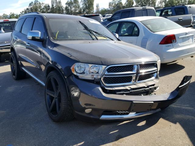 1D4SD4GT8BC638117 - 2011 DODGE DURANGO CR CHARCOAL photo 1