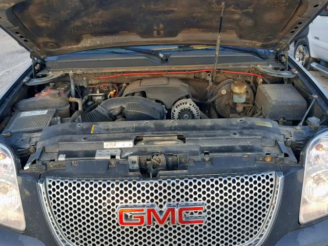 1GKFK63888J171646 - 2008 GMC YUKON DENA GRAY photo 7