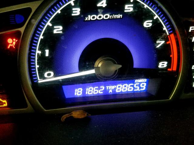 2HGFA169X8H328957 - 2008 HONDA CIVIC EXL 黑色 照片 8