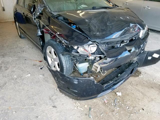2HGFA169X8H328957 - 2008 HONDA CIVIC EXL 黑色 照片 9